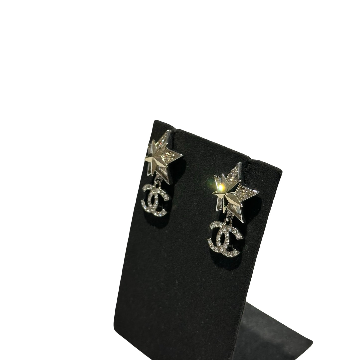 Used Chanel Earrings Gold