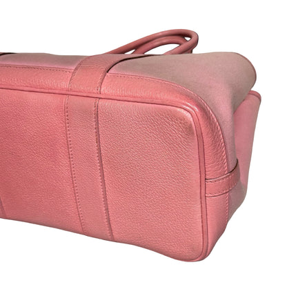 Used HERMÈS Canvas GP 30 Handbag Pink