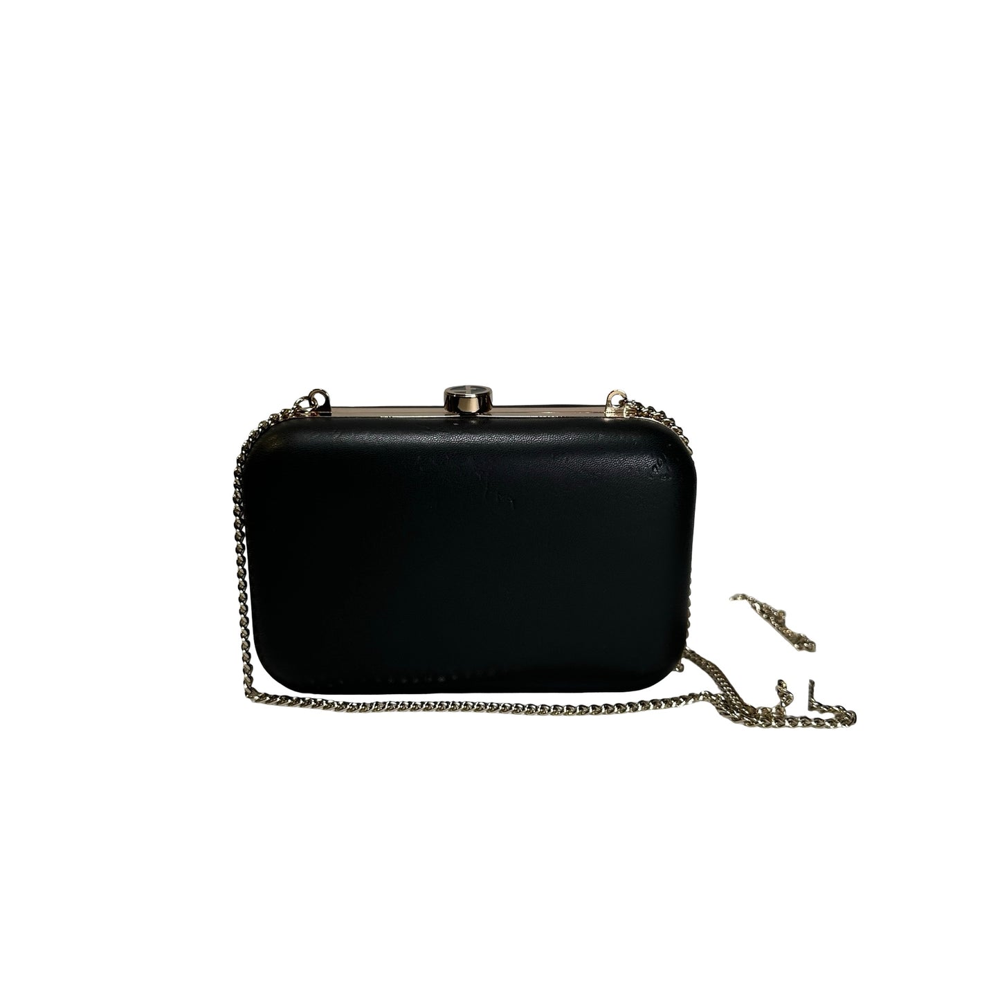 GIORGIO ARMANI Solid Si Perfume and Lipstick Set Clutch Minaudière Black Gold Red