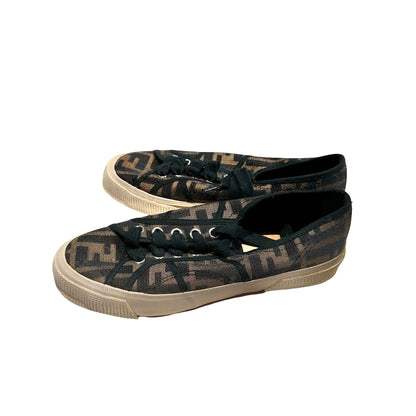 Used FENDI Sneakers Brown