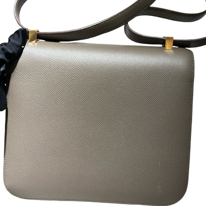 Used HERMÈS Constance 24 Shoulder Bag Etoupe GHW