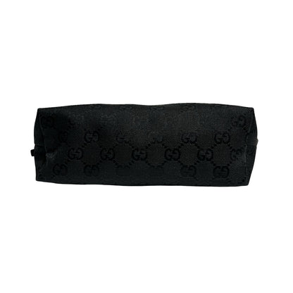 GUCCI BLACK CANVAS SHOULDER POUCH [3000653]