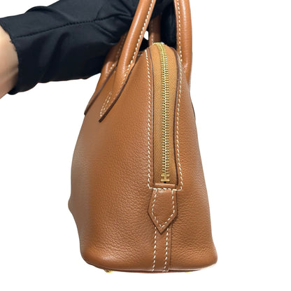 Used HERMÈS Mini Bolide Shoulder Bag Gold (37) GHW
