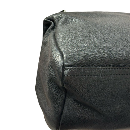 Used GIVENCHY Calfskin Leather PANDORA Two Way Shoulder Bag Black