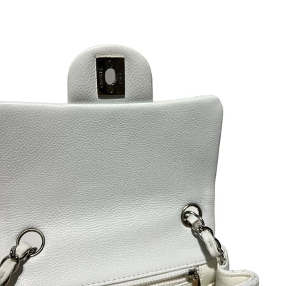 Calfskin Mini Square Chain Shoulder Bag [101539]