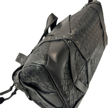 Used Bottega Veneta Shoulder Bag Black
