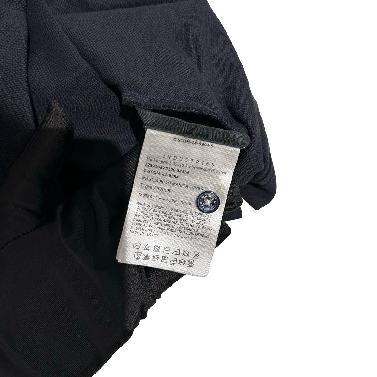 MONCLER Polo Shirt Clothes Navy