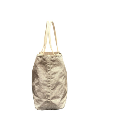 Used GOYARD PVC Saint Louis Tote PM Tote Bag White PHW