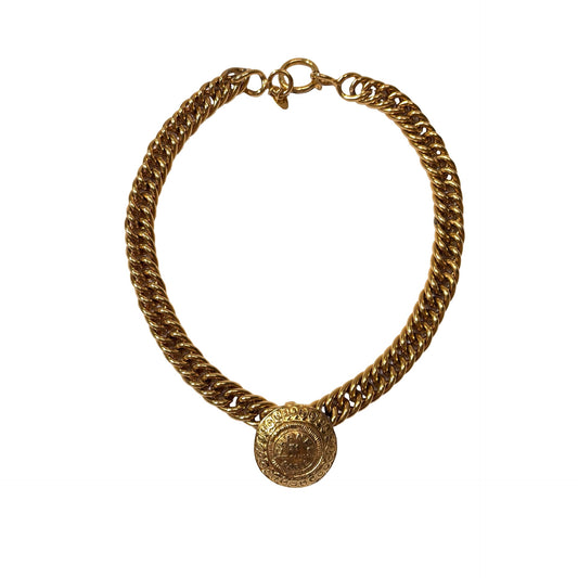 Used CHANEL 31 RUE CAMBON VINTAGE CHOKER Accessories Gold