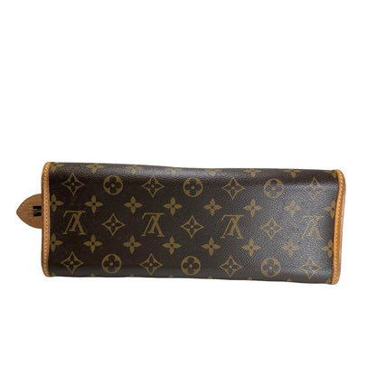Used LOUIS VUITTON Monogram Canvas Popincourt Handbag Brown