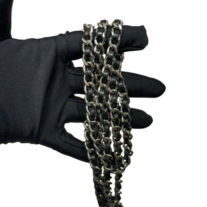 CHANEL LARGE WOC BLACK LAMBSKIN PHW [3000599]