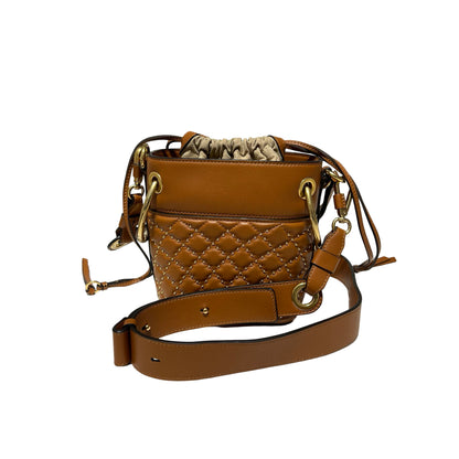 Calf Skin  Two Way Shoulder Bag [101267]