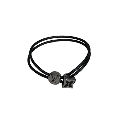 Used LOUIS VUITTON Loop It BRACELET Black PHW