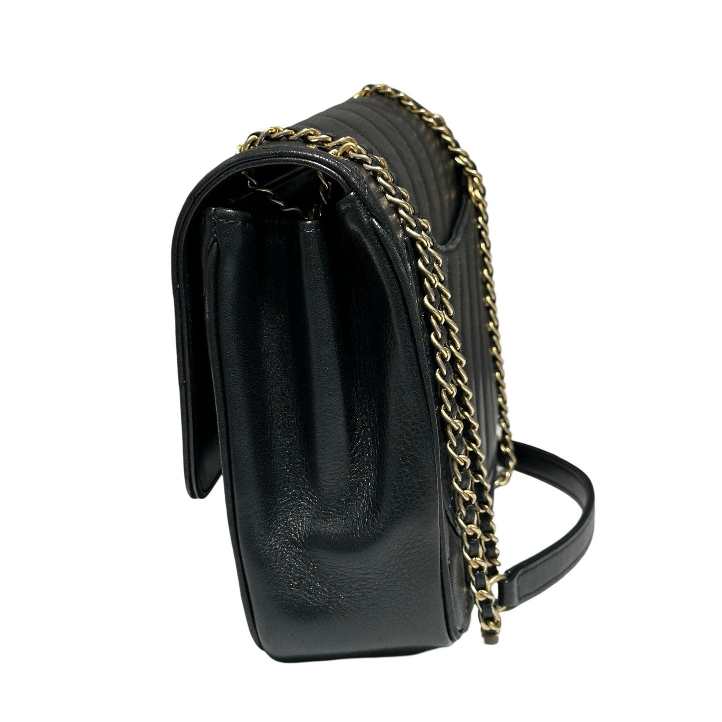 Diagonal Quilted Lambskin Vintage Quilted Single Flap Shoulder Bag Chain Shoulder Bag [101631]