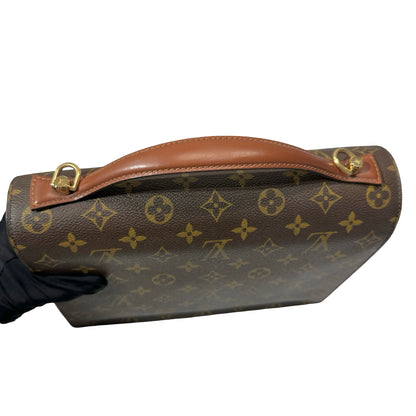 Used Louis Vuitton Monogram Cross Body Bag Brown GHW