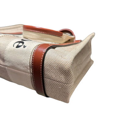 Used CHLOE Tote Bag White Brown