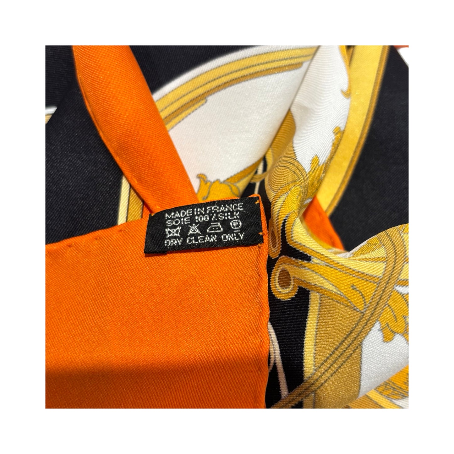 HERMES SILK SCARF  ［3000072］