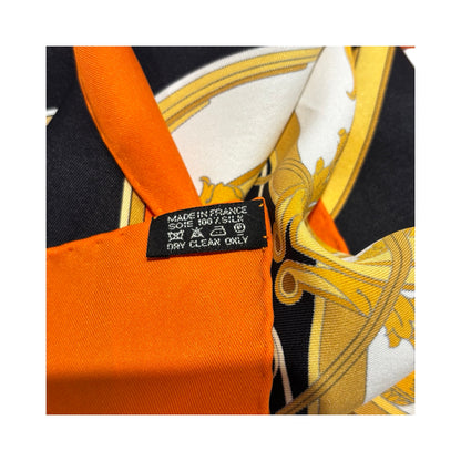 HERMES SILK SCARF  ［3000072］