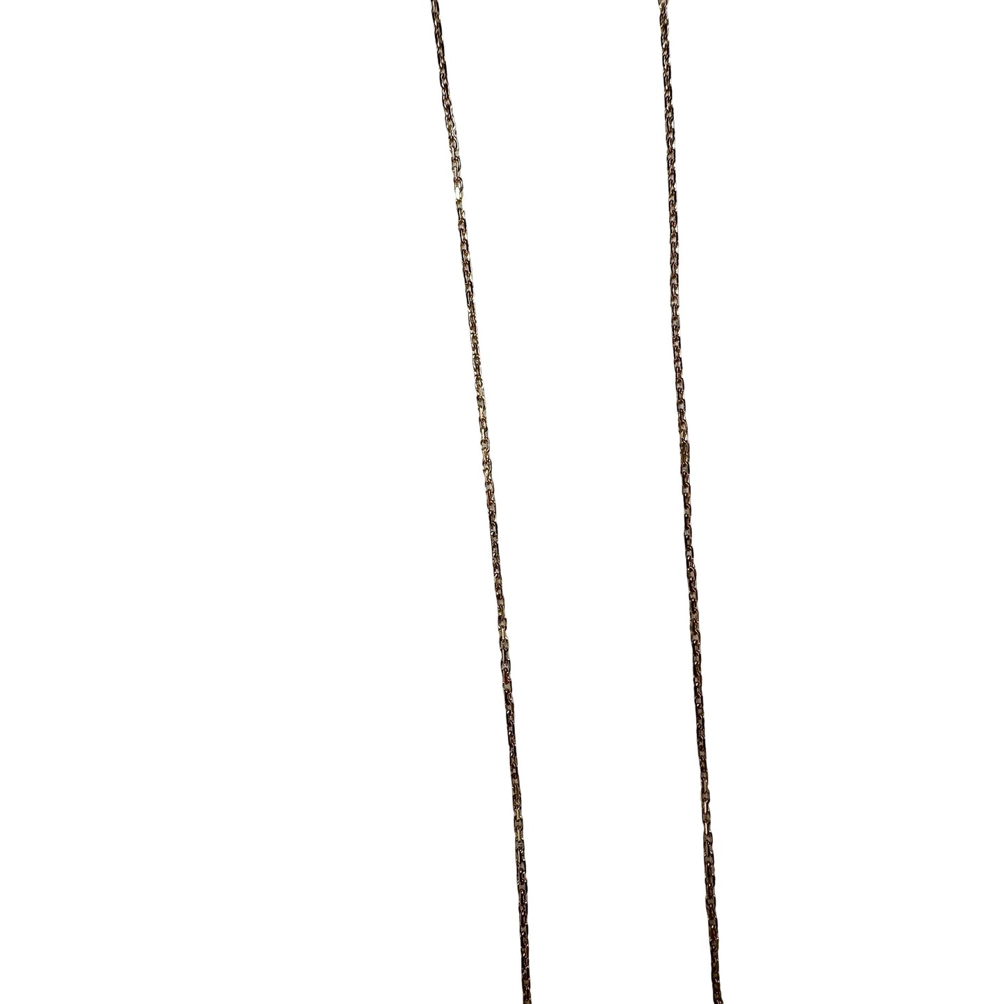Used VAN CLEEF & ARPELS White Mother of Pearl Yellow Gold Vintage Alhambra Necklace Gold White