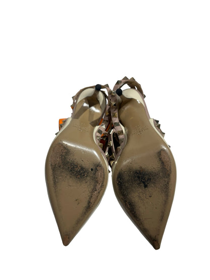 Used VALENTINO Heels Shoes Beige