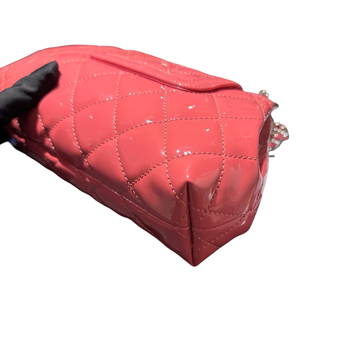 Used CHANEL Flat bag Pink PHW