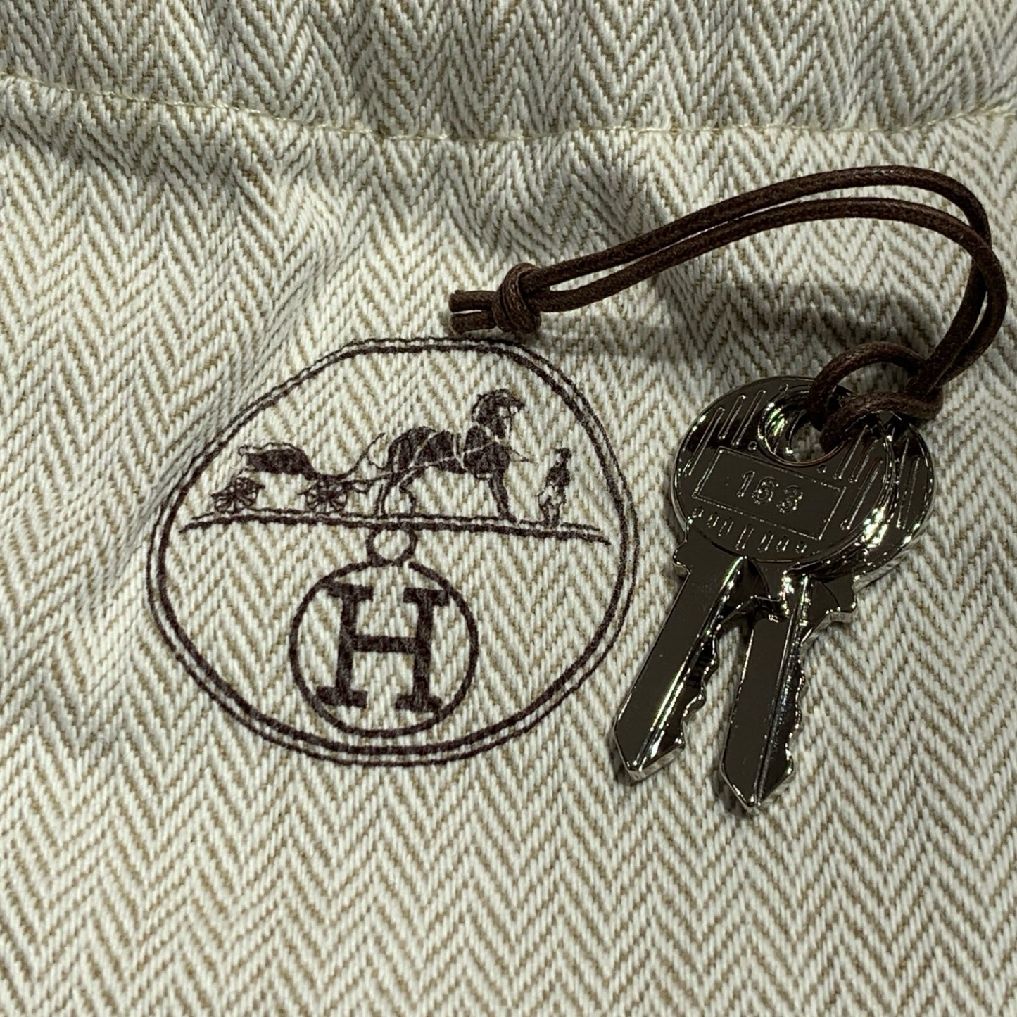 HERMES PICOTIN 26 RED ORANGE PHW [A04199]