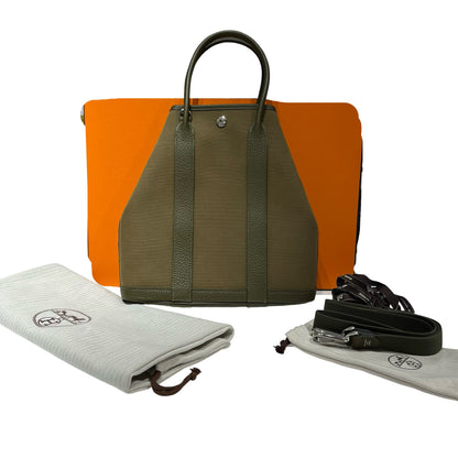HERMES GARDEN FILE MM CANVAS [A05535]