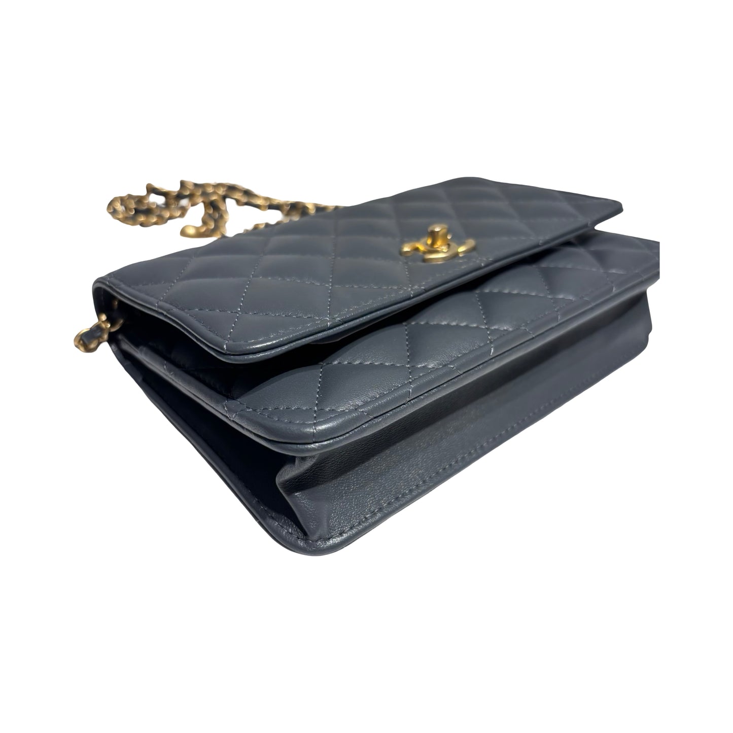CHANEL GREY WOC [20000310]
