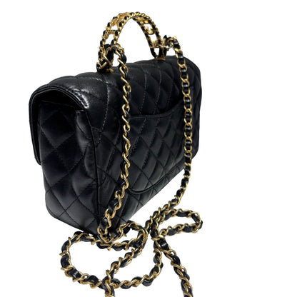 CHANEL TOP HANDLE SMALL FLAP BAG [3000356]