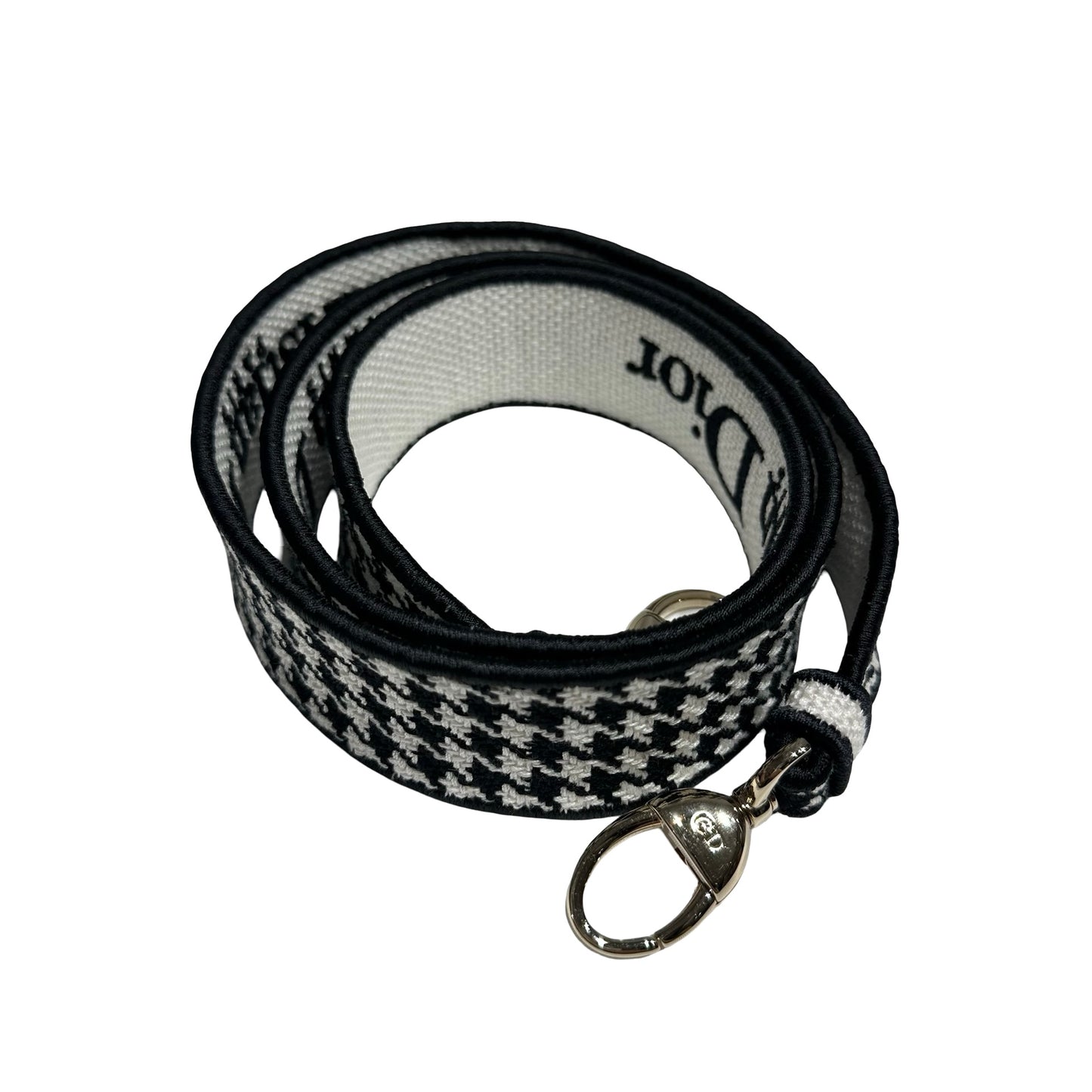 DIOR MINI LADY D-LITE CANVAS HOUNDSTOOTH GHW [3000161]