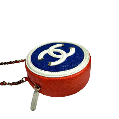 CHANEL ROUND FILIGREE CHAIN SHOUDLER BAG[3001184]