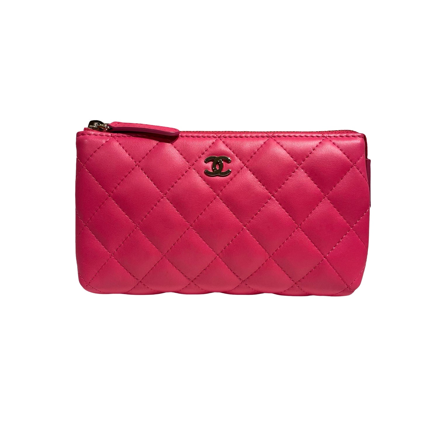 CHANEL LAMBSKIN CLUTCH[3000193]