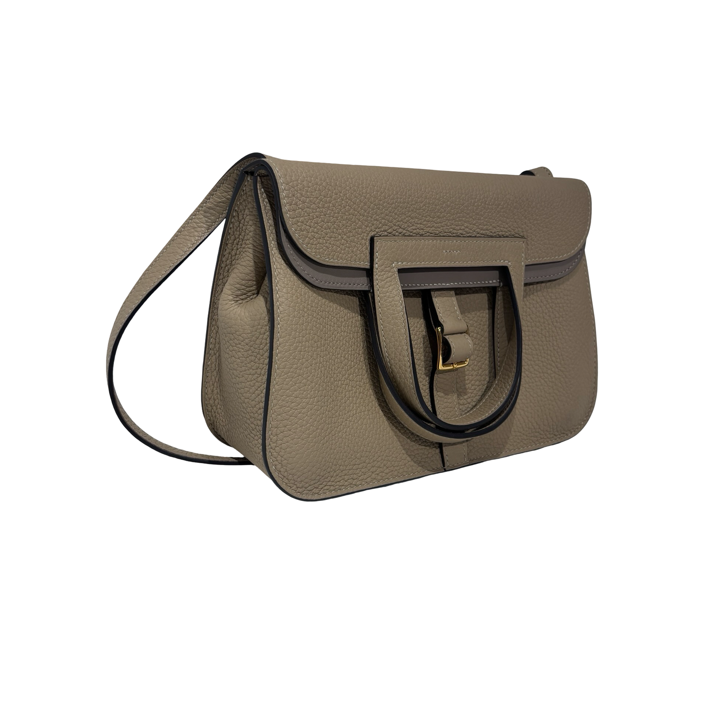 HERMES HALZAN 25 TRENCH/ETOUPE GHW [3000292]