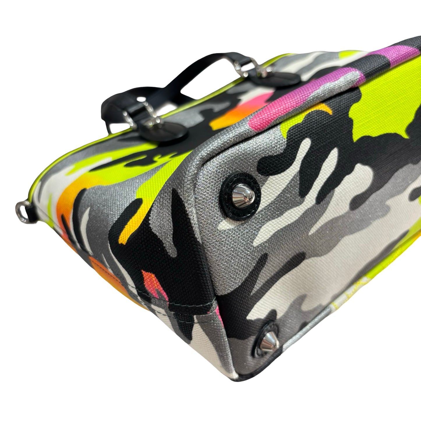 DIOR X ANSELM REYLE CAMOUFLAGE CANVAS HANDBAG [3000265]