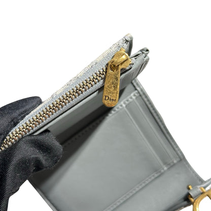 DIOR SADDLE LOTUS WALLET [3000247]