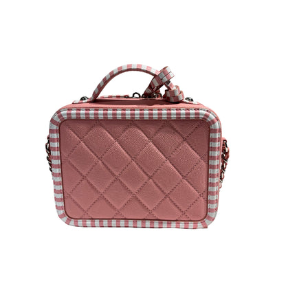 CHANEL PINK VANITY CASE [3001053]
