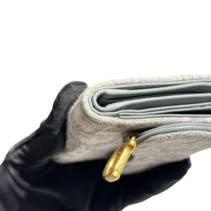 DIOR SADDLE LOTUS WALLET [3000247]