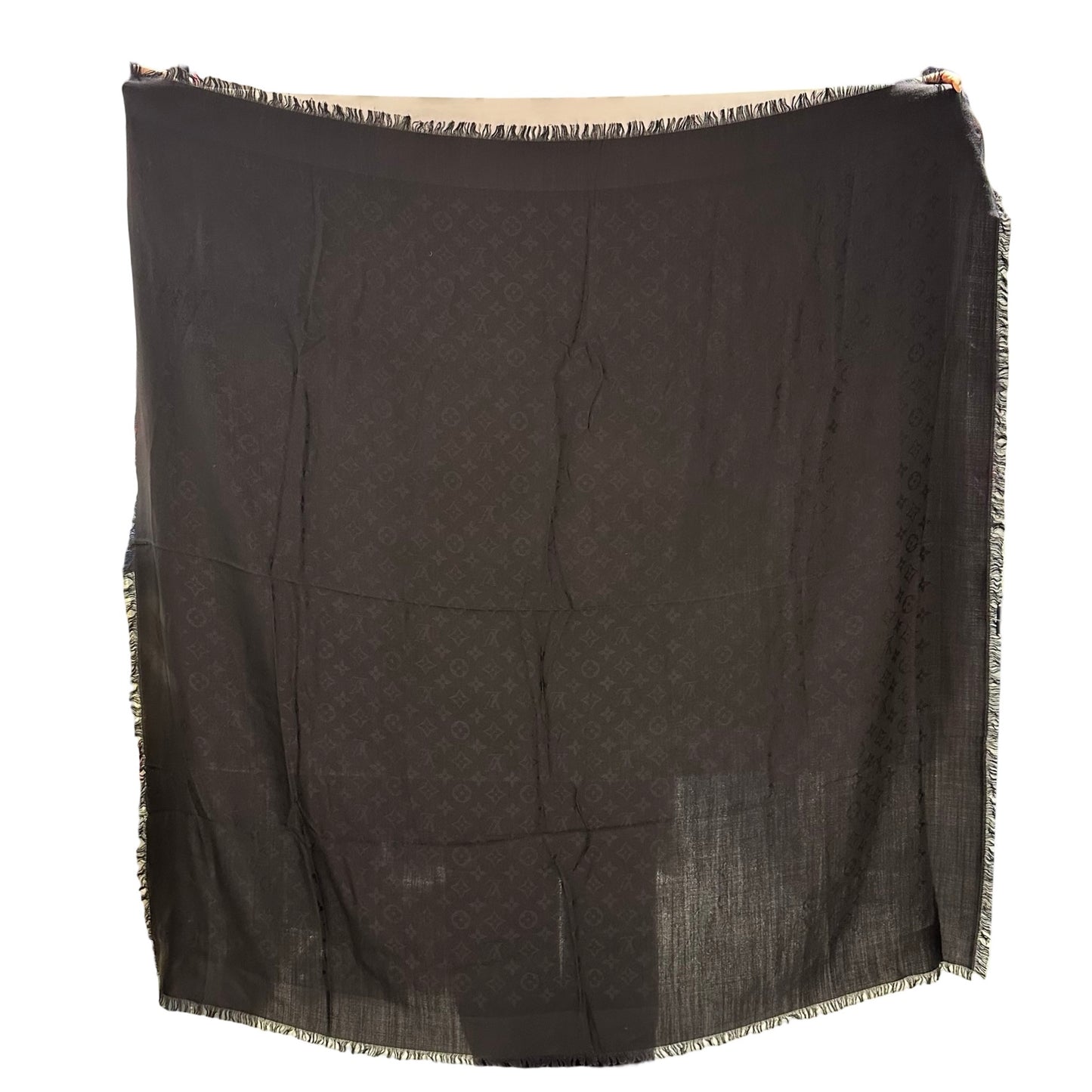 LV SCARF BLACK[3001209]