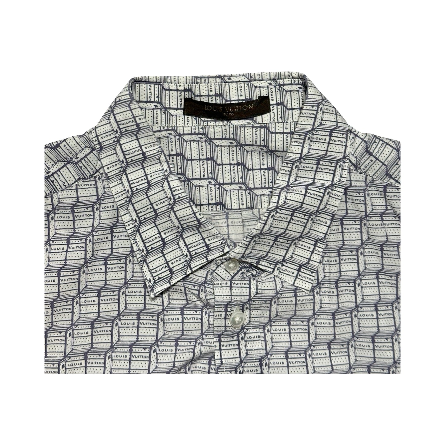 LV PRINTED SHORT SLEEVE SHIRT [20000284]
