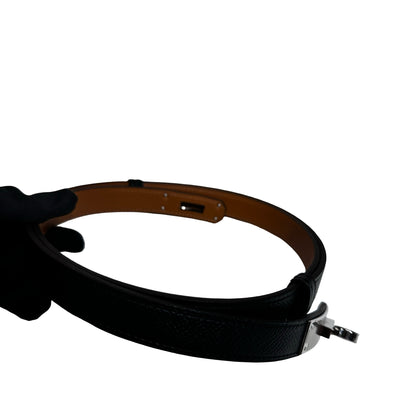HERMÈS Leather New HERMÈS Leather Kelly Belt Belt Black Belt Black