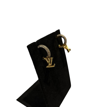 Used Louis Vuitton Earrings Jewelry GHW