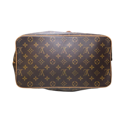 Used LOUIS VUITTON Monogram Palermo GM Shopper Bag Brown GHW