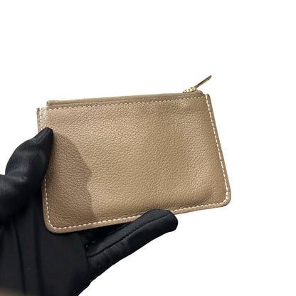 Used HERMÈS Constance Slim Wallet Etoupe GHW Wallet