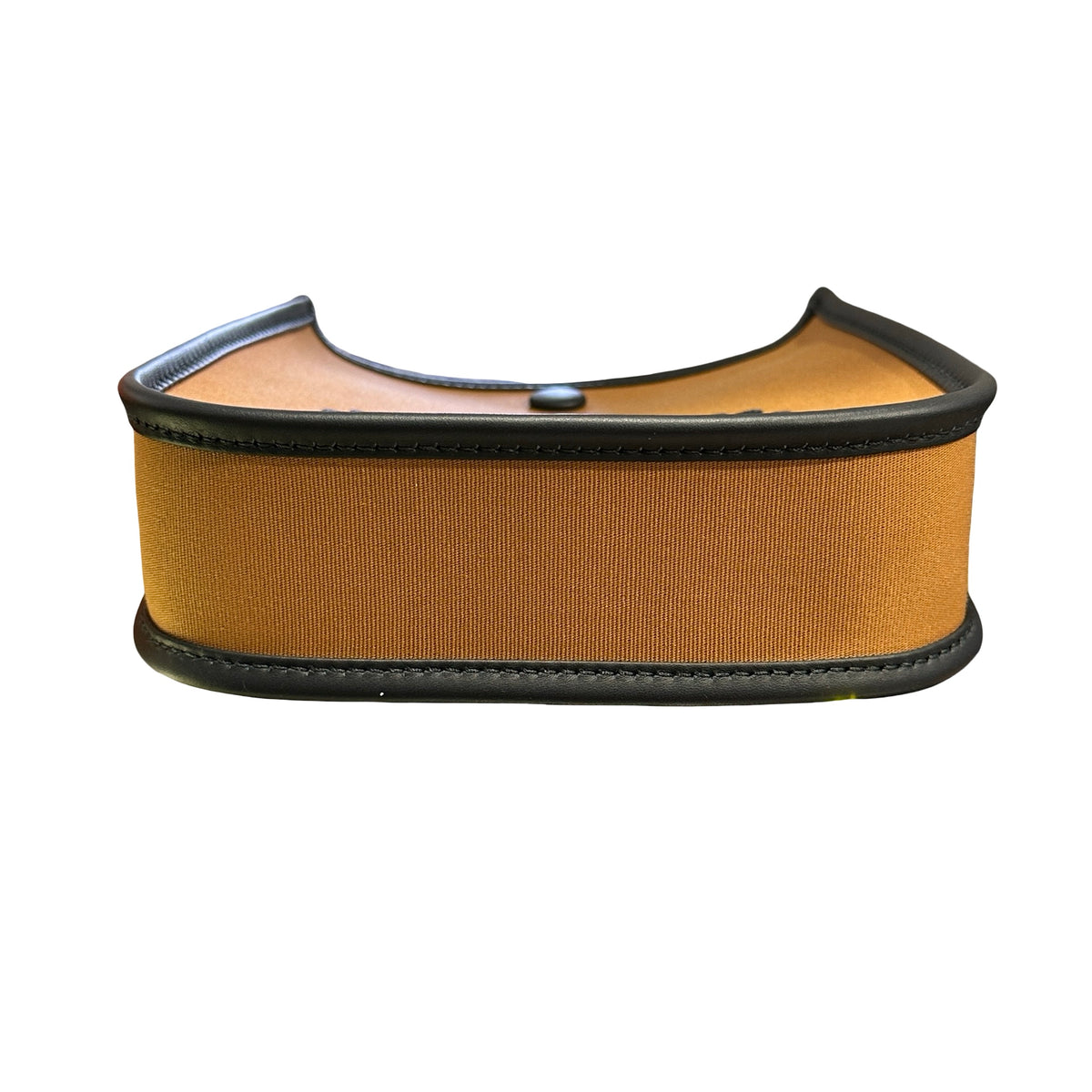 HERMES Canvas Leather Evelyne Crossbody Bag Brown Black