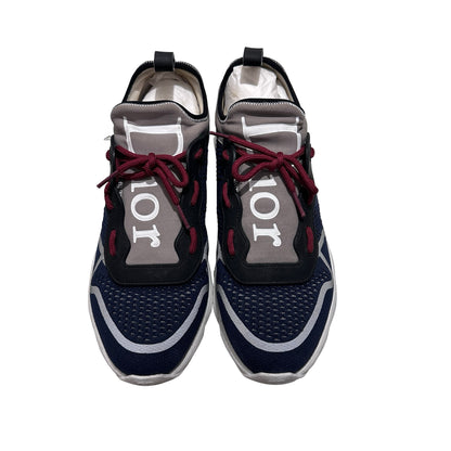 Used DIOR Sneakers Shoes Navy Blue Red