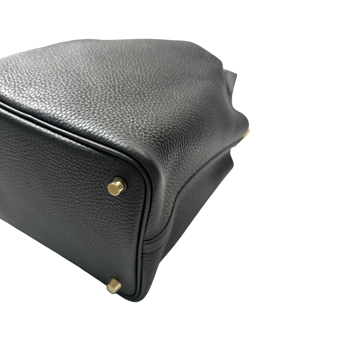 Unused HERMÈS Picotin 18 Handbag Black GHW
