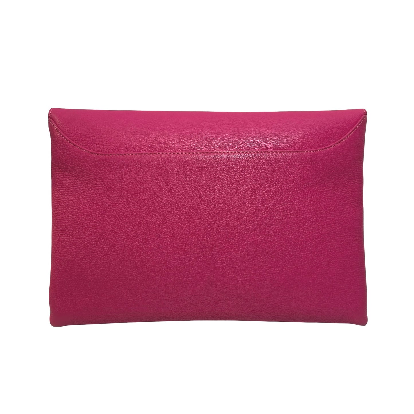 Used GIVENCHY Leather Antigona Envelope Pouch Pink