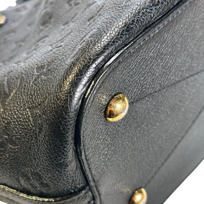 LOUIS VUITTON Monogram Mazarine Tote Bag Black GHW