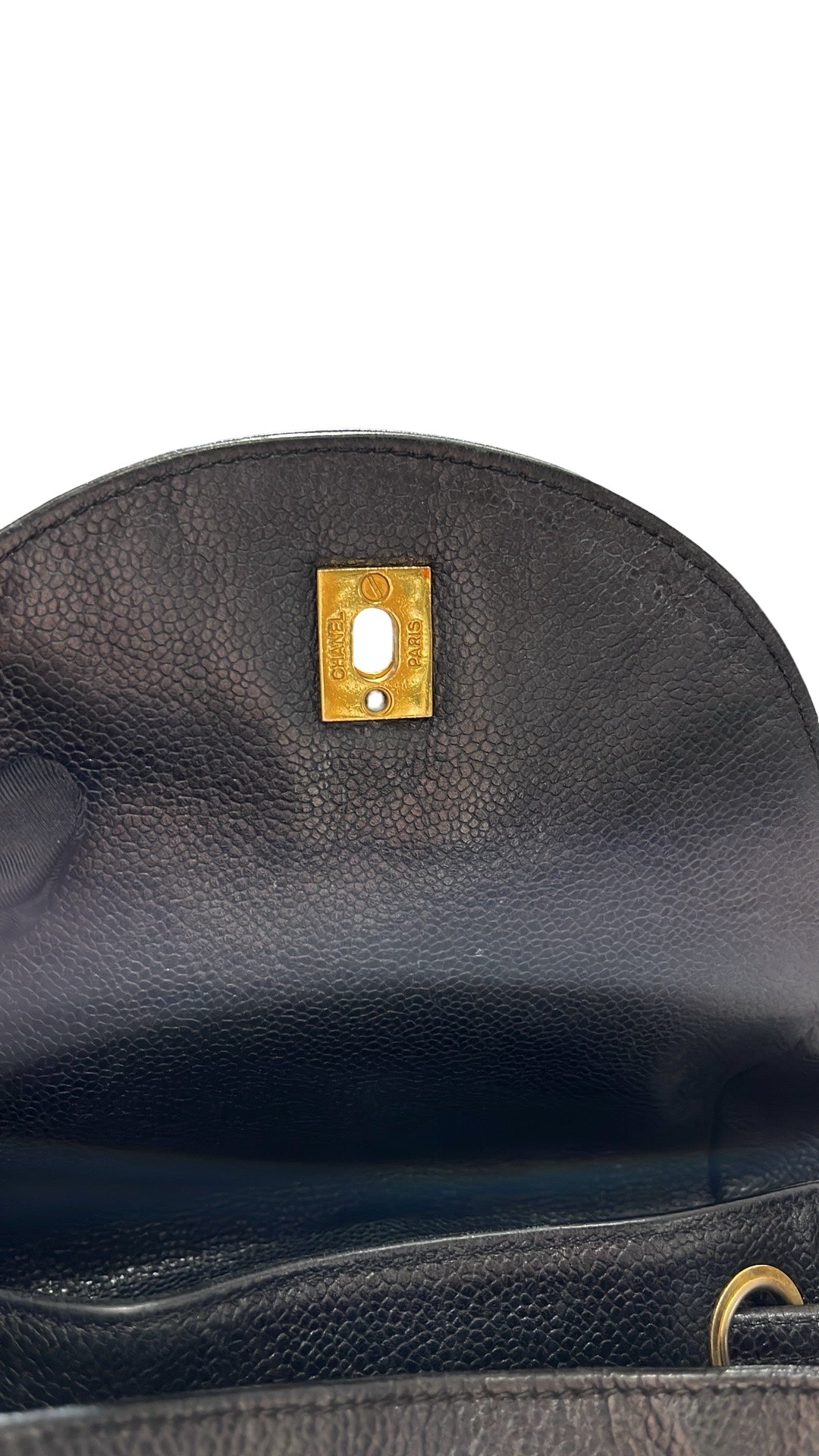 Used CHANEL GHW Used CHANEL Backpack Black