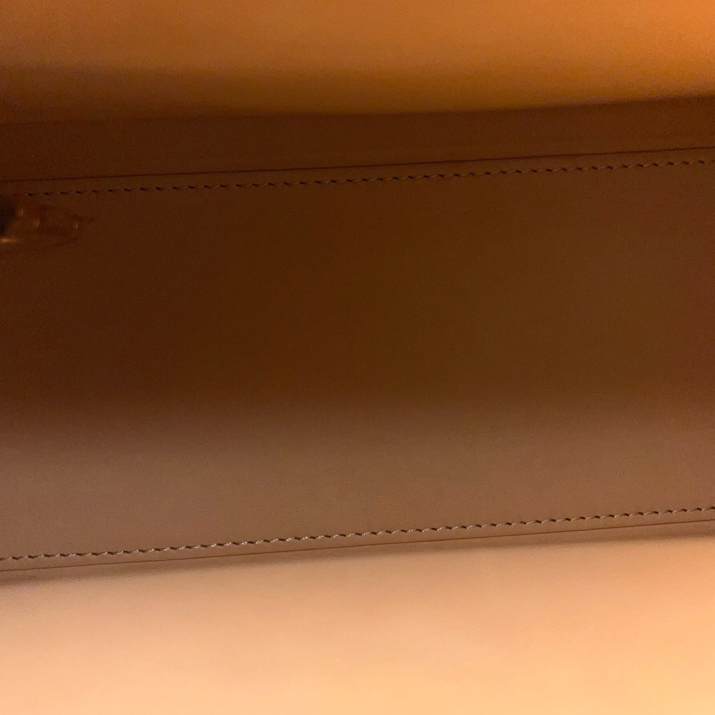 Used Delvaux Calfskin Leather Tempete MM Shoulder Bag Pink RGHW